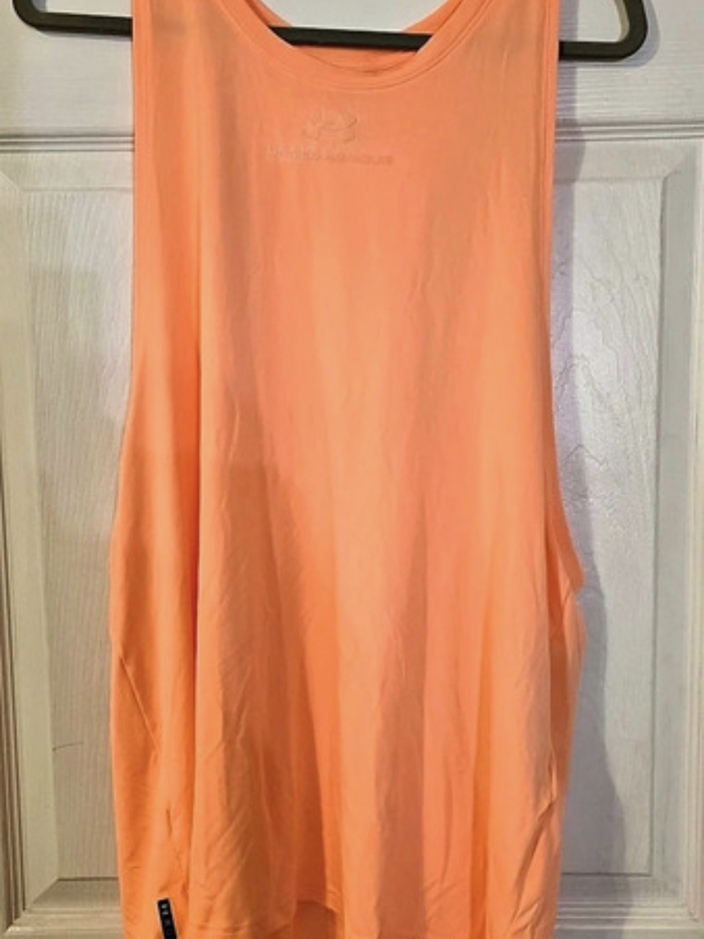 Under Armour UA RUSH™ Mens Tank Top Orange XL